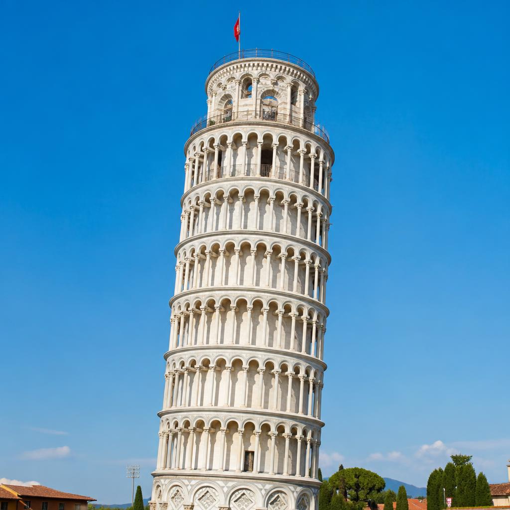 Torre inclinada de Pisa, Itália